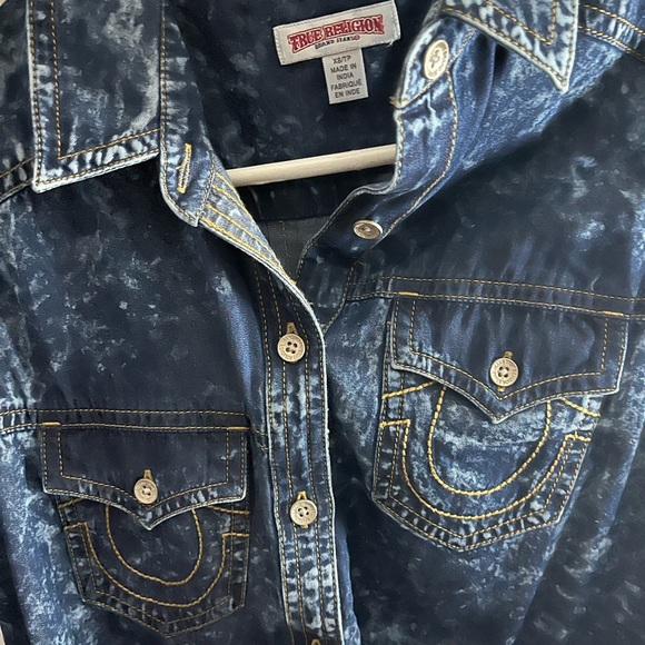 True Religion Denim Vest - Thigh length - Picture 3 of 3